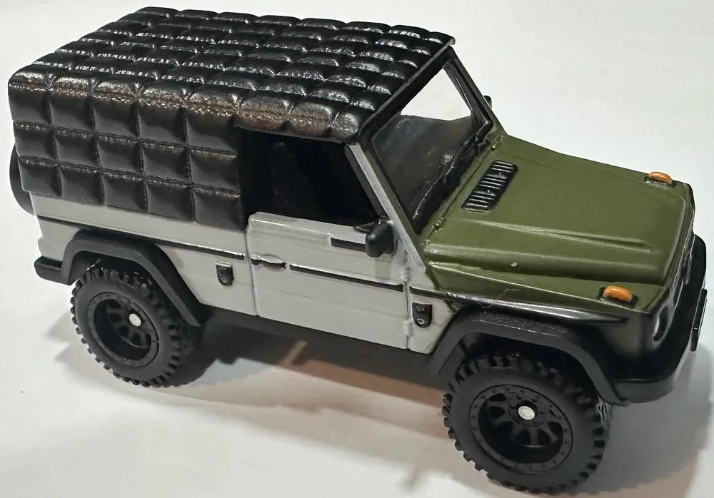Mattel Mattel Hot Wheels Mercedes-Benz Project G-Class Past II Future Green JGK31-9893 — product photo