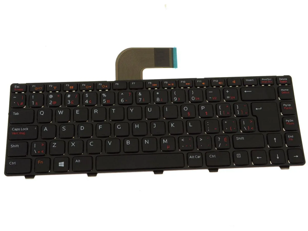 DELL DELL French-English Laptop Keyboard D49HK — product photo