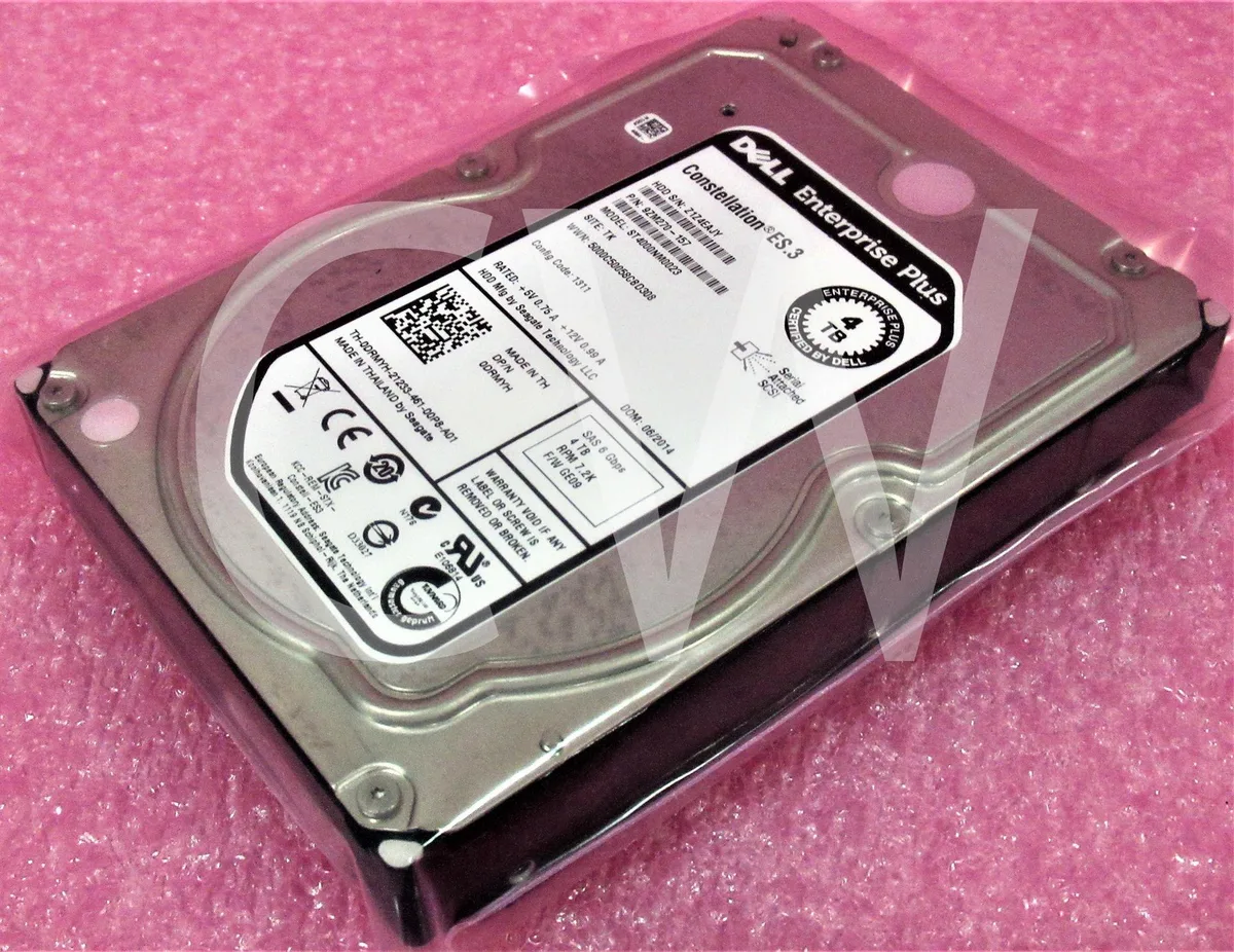 DELL DELL COMPELLENT ST4000NM0023 4TB 7.2K SAS 3.5" internal hard drive — product photo
