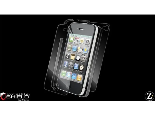 ZAGG ZAGG invisibleSHIELD FFAPLIPHONE4GMC clear cover for iPhone 4 — product photo