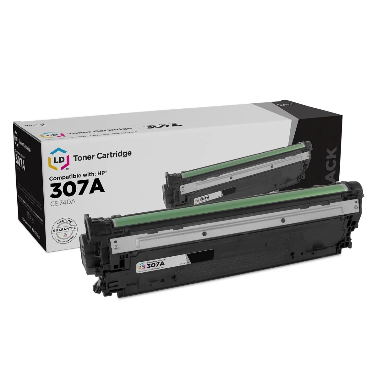 LD Products LD Products Toner Cartridge for HP 307A CE740A Black — product photo