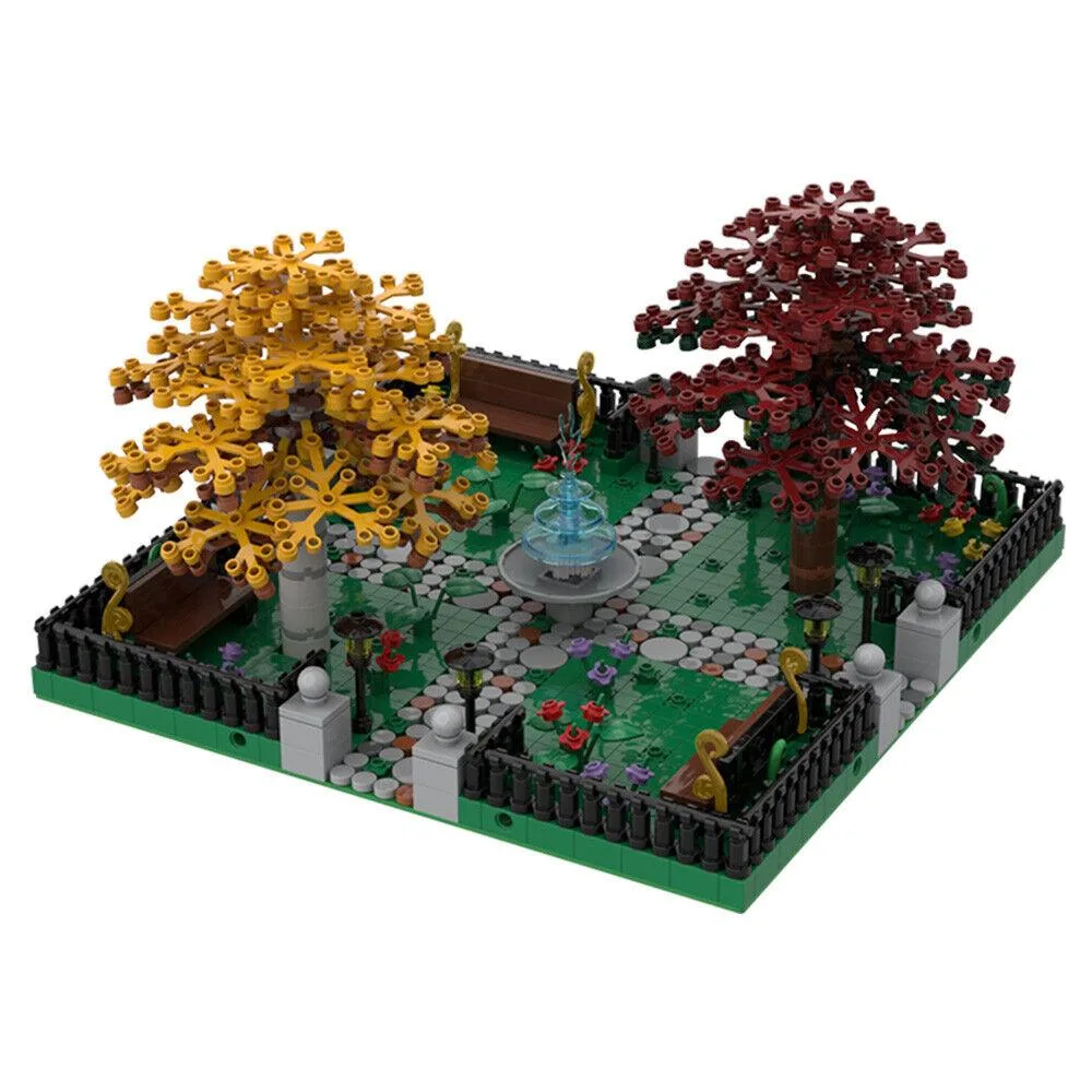 ZITIANYOUBUILD ZITIANYOUBUILD C4718 Modular Park Building Set 1427 Parts — product photo