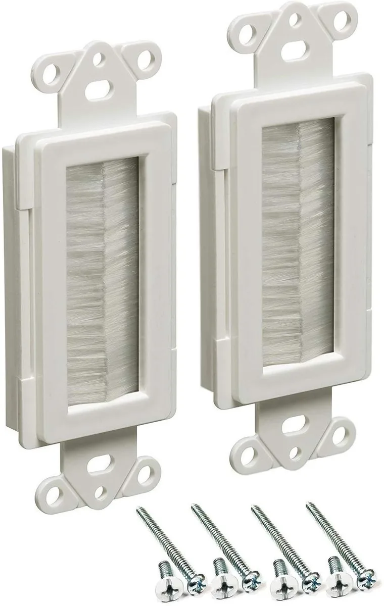 iMBAPrice iMBAPrice CED135-2 Cable Entry Device 1-Gang White 2-Pack — product photo