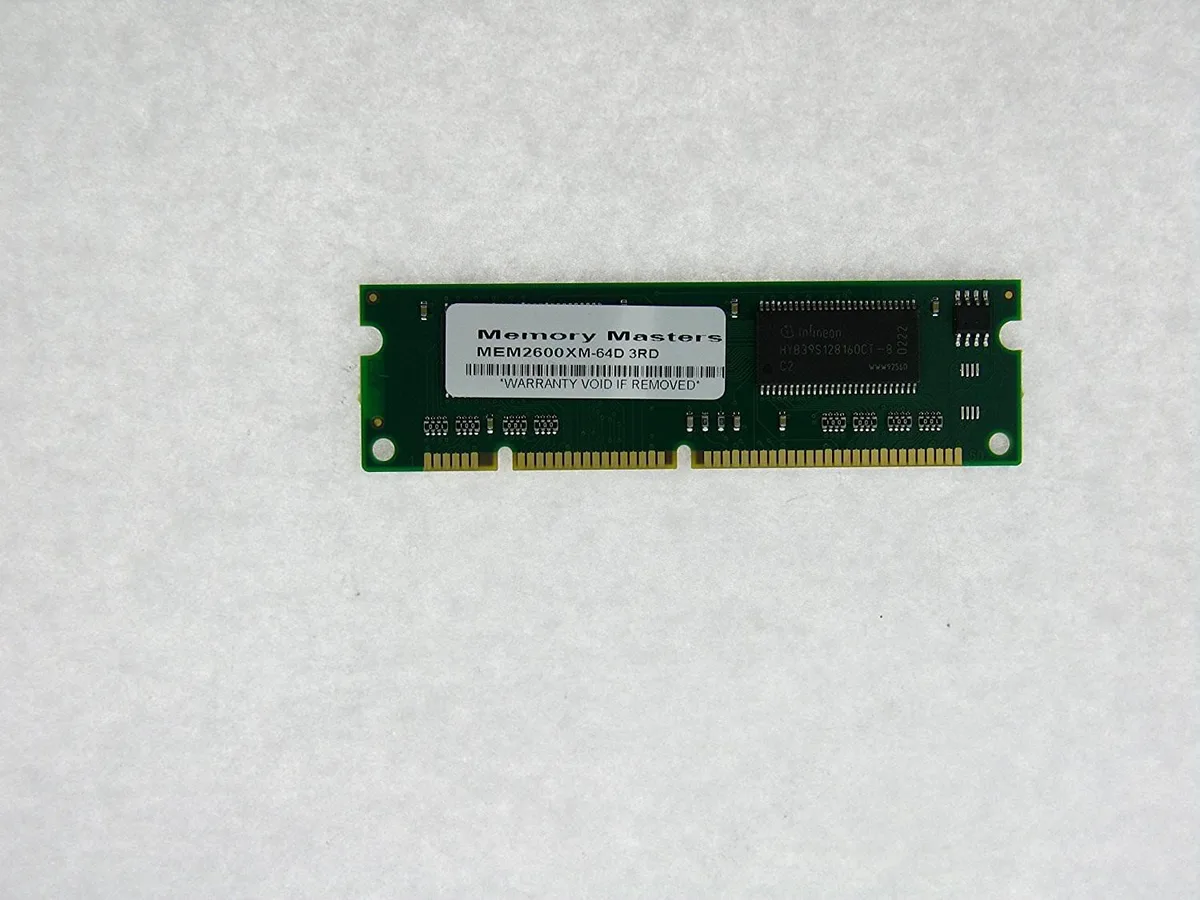 Simmtec, Inc Simmtec, Inc 32MB FLASH 64MB DRAM for 2620 2621 Router — product photo