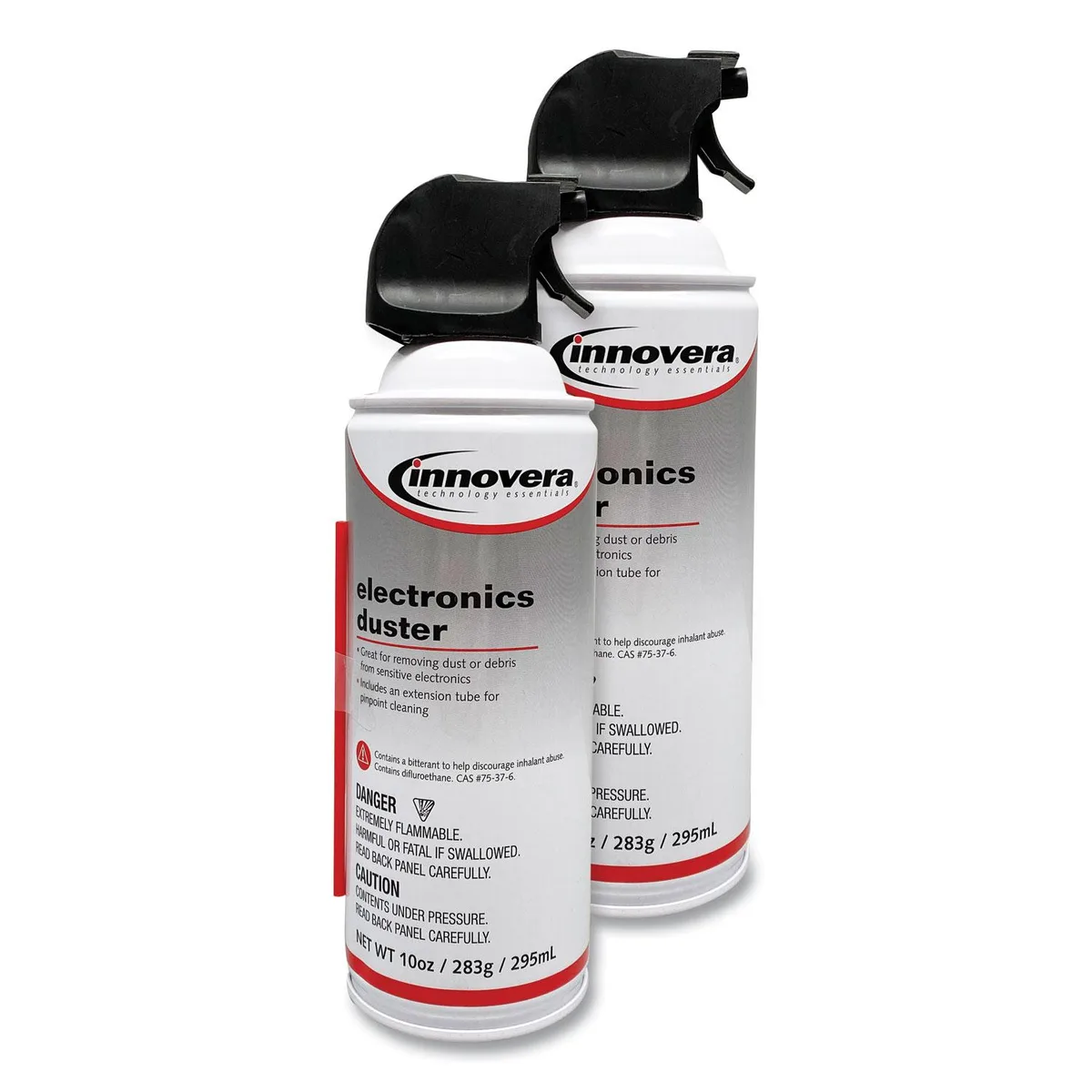 Innovera Innovera Compressed Air Duster 10 oz Can 2 Pack 10012 — product photo
