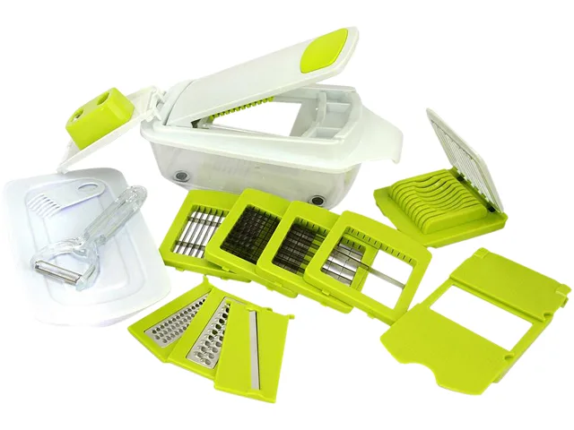 MegaChef MegaChef MG-MULTI-SLICER-DICER 8-in-1 slicer dicer chopper set — product photo