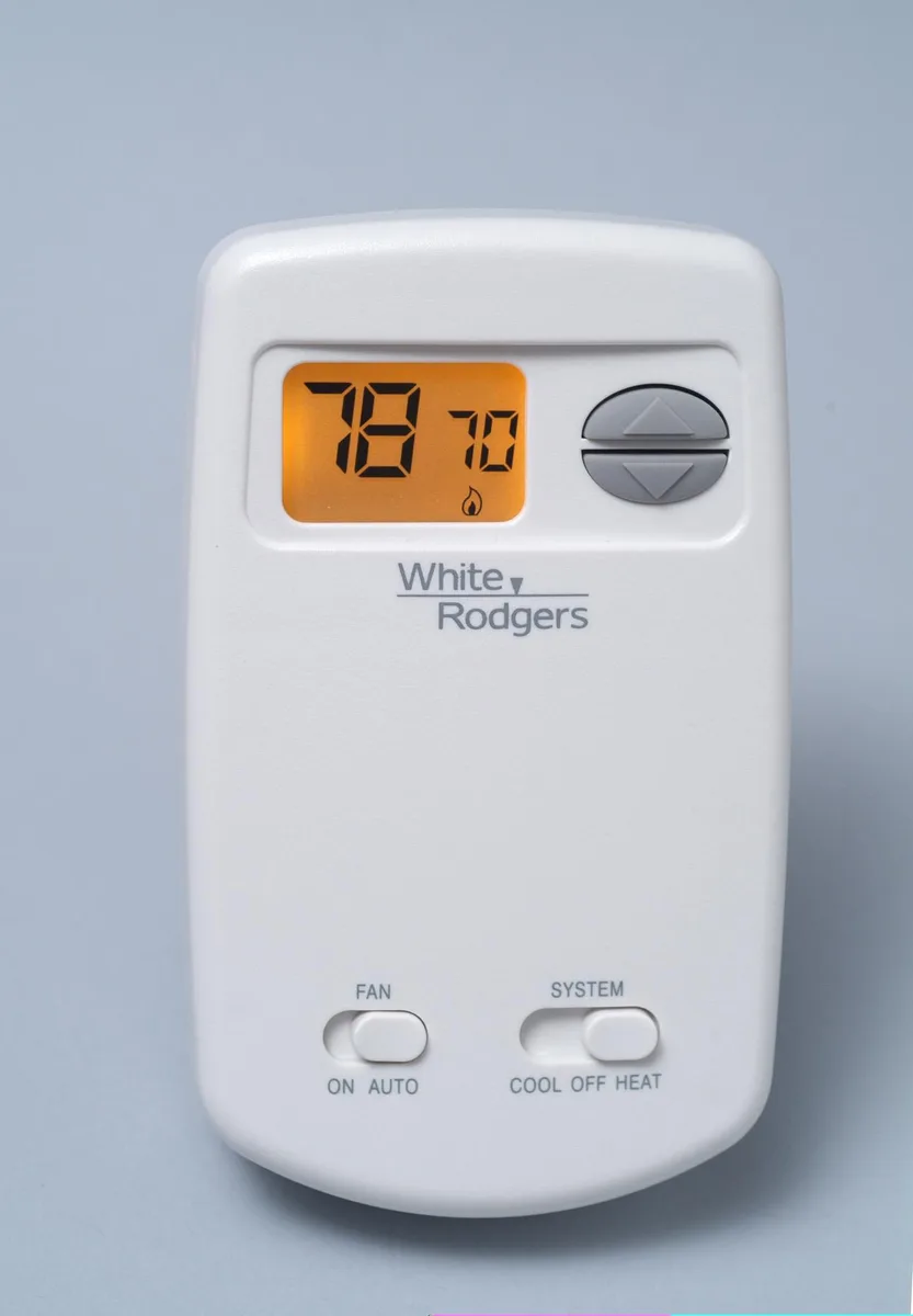WHITE RODGERS (EMERSON ELEC) WHITE RODGERS 01E78 144 Thermostat 1H 1C 24VAC — product photo