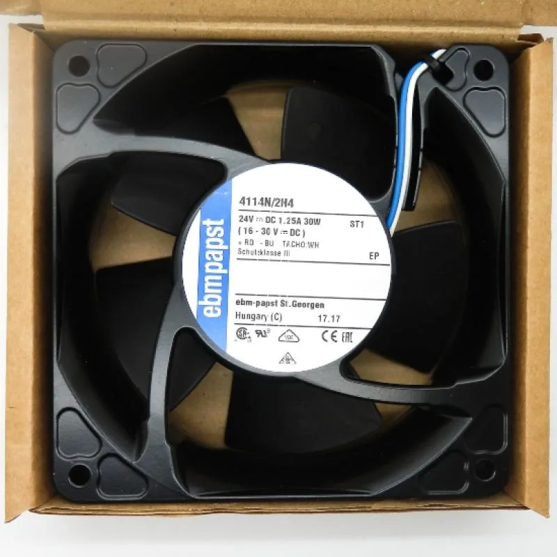 Ebm-Papst Ebm-Papst 4114N/2H4 24V 32W 119x38mm industrial cooling fan — product photo
