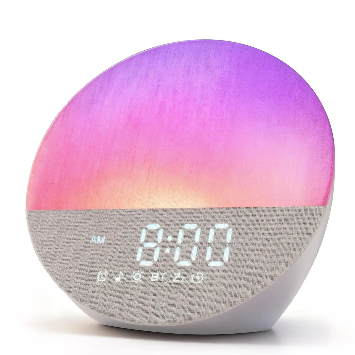  Alarm Clock Fabric Sunrise Alarm Clock for Heavy Sleeper — product photo