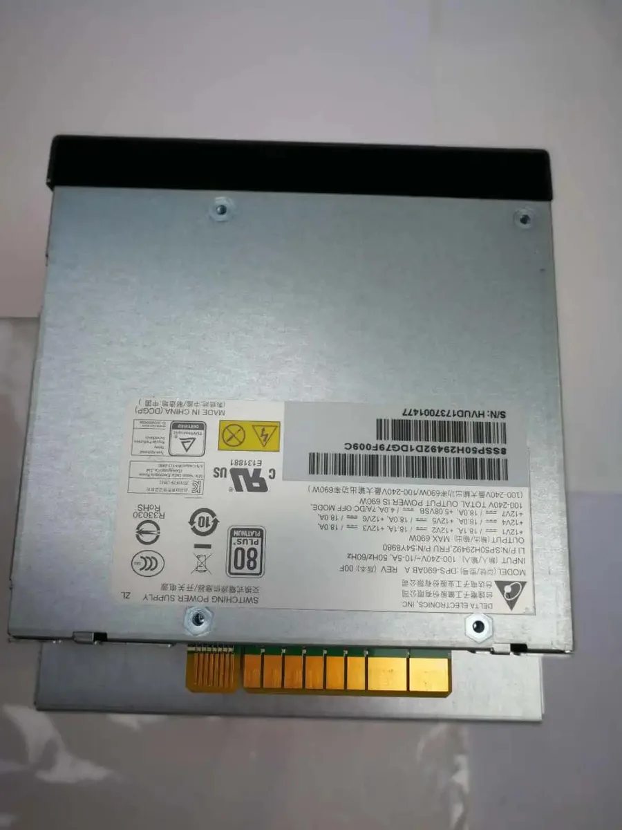 Supersuperuncle Supersuperuncle Server Power Supply DPS-690AB A 54Y8980 for Lenovo P720 P520 — product photo