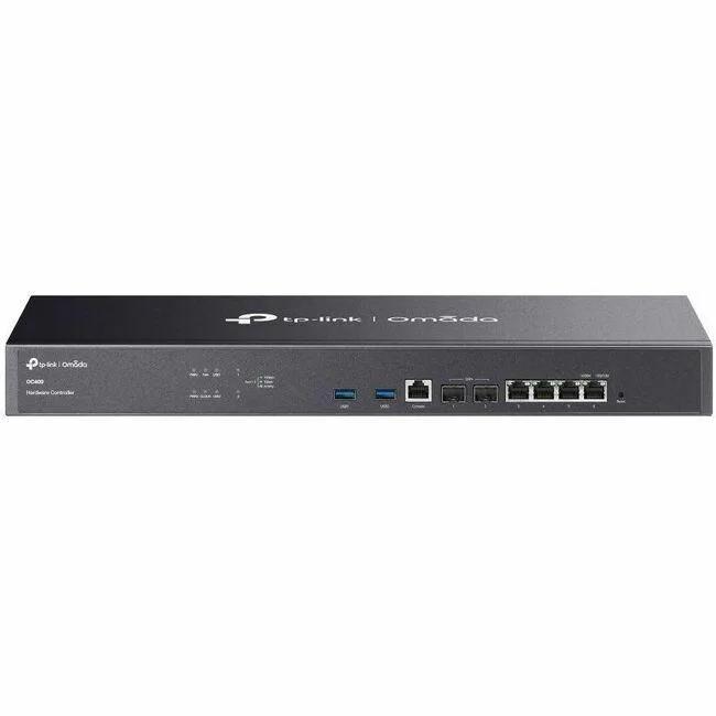 TP-Link TP-Link Omada Hardware Controller OC400 4 Port 2x 10G SFP+ 4x GbE Rack-mountable — product photo