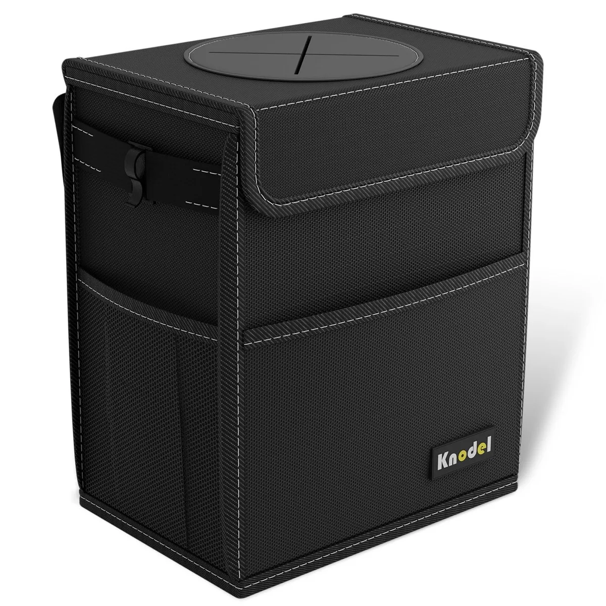  K KNODEL KL 2 Gallon Black Waterproof Car Trash Can 12 Pack — product photo