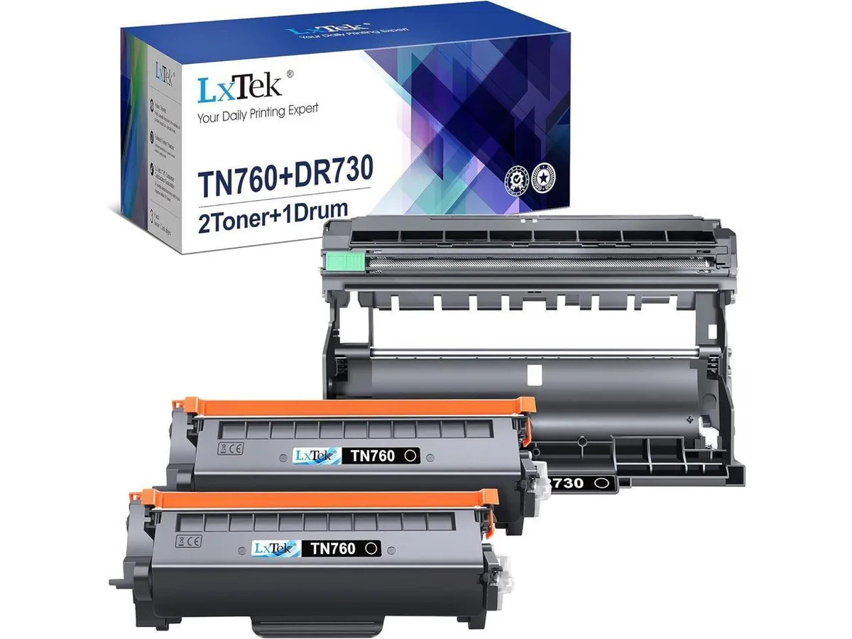 V4ink V4ink TN760 DR730 2 Toner Cartridges 1 Drum Unit 3 Pack — product photo