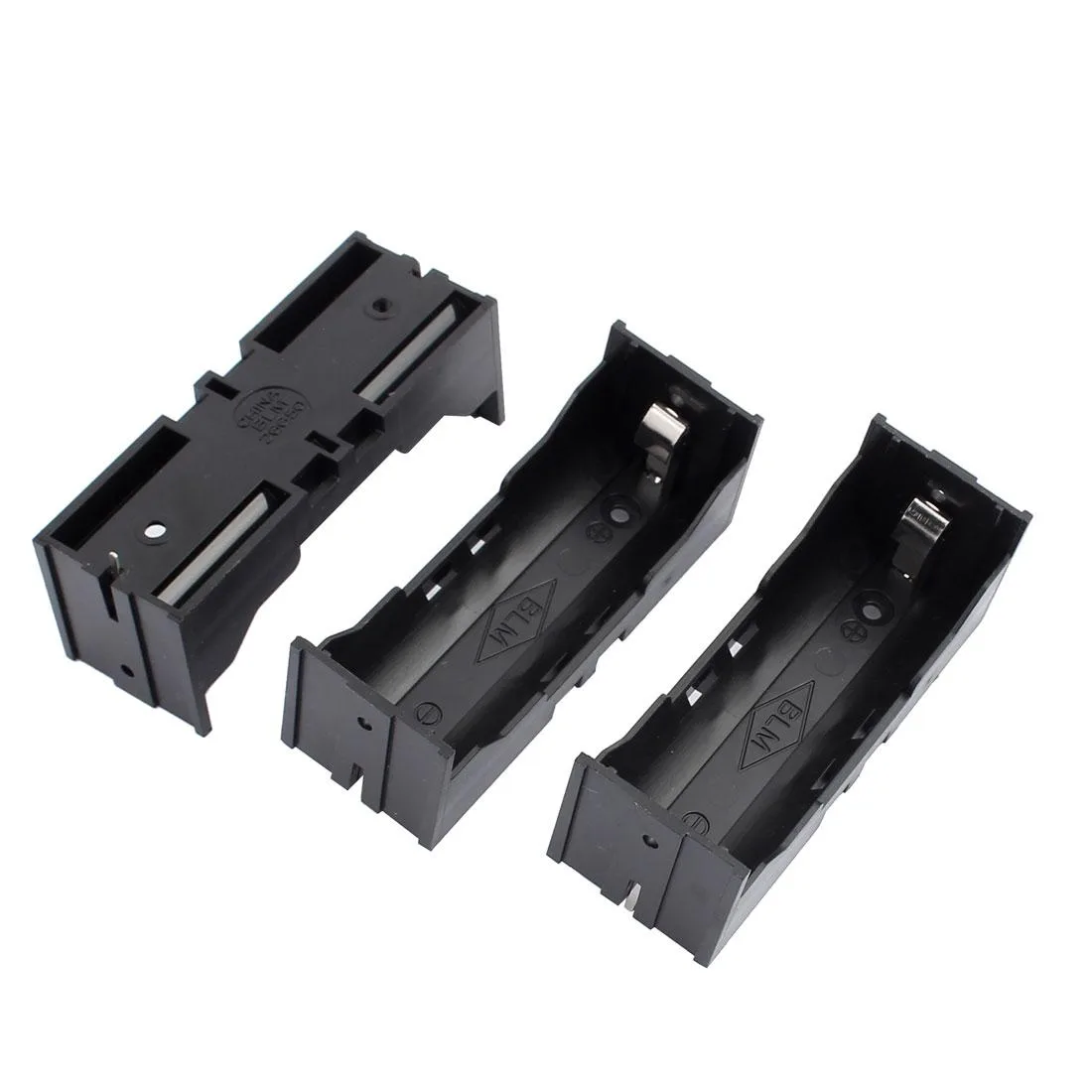Unique-Bargains Unique-Bargains 3pcs BLN 26650 Battery Holder Case Black — product photo