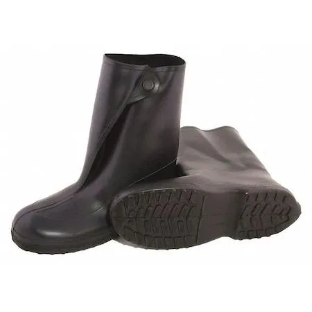 TINGLEY RUBBER CORP. TINGLEY RUBBER CORP. 1400 Overboots Plain Toe Natural Rubber 10 in Height Snap Tab — product photo
