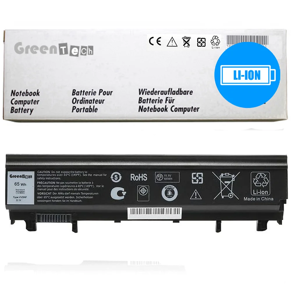 NShi NShi 65WHR 11.1V 5855mAh 6-cell laptop battery for Dell Latitude E5440 E5540 — product photo
