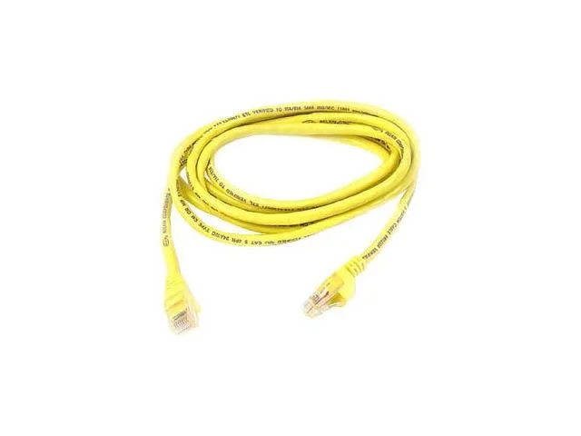 Belkin Belkin A3L980-06IN-YWS Cat 6 network ethernet cable 6" yellow — product photo
