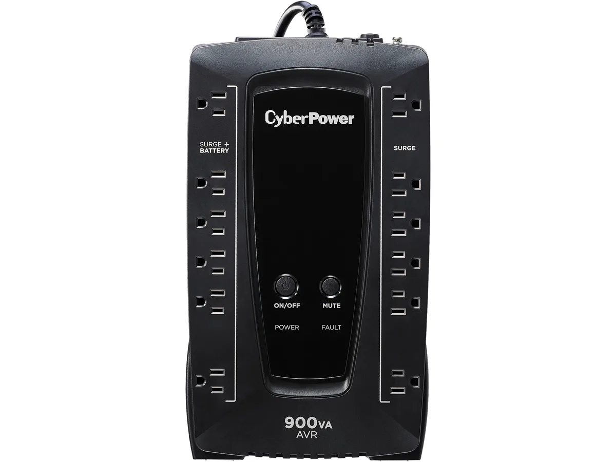 CyberPower CyberPower AVRG900U 900 VA 480 W 12 Outlets UPS — product photo