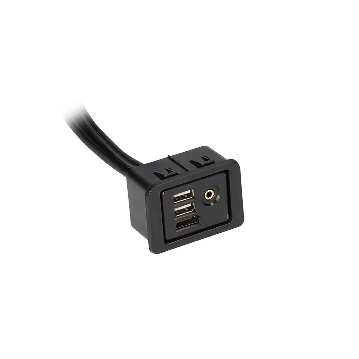 Metra Electronics Metra Electronics AXUSB-RAM1-6 USB/AUX/HDMI Panel 6ft Chrysler/Dodge/Jeep 2015+ car electronics accessory — product photo