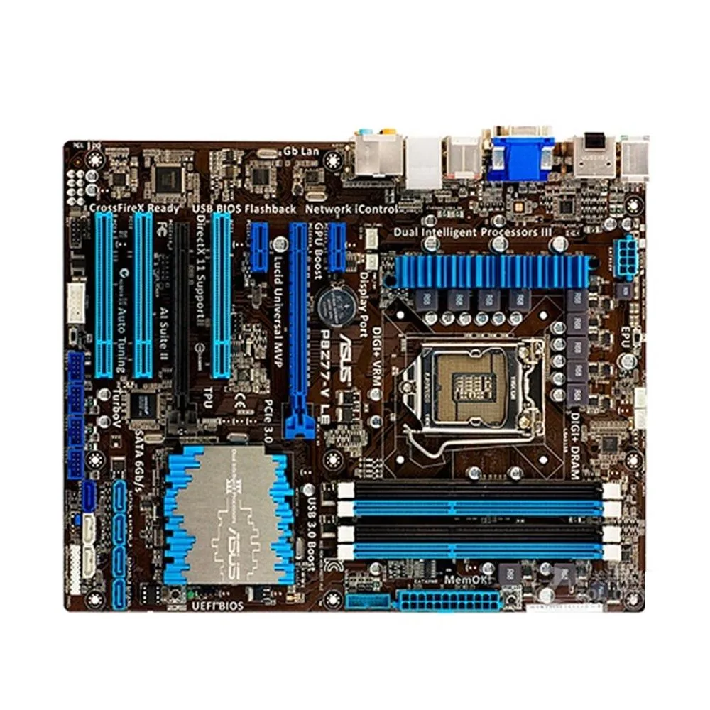 ASUS ASUS P8Z77-V LE Intel Z77 DDR3 32GB ATX motherboard — product photo