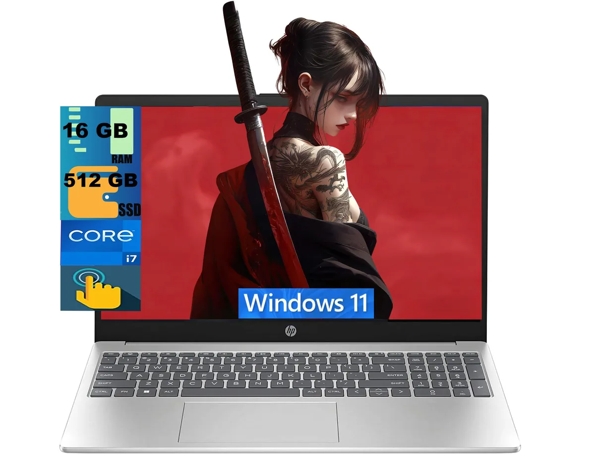 HP HP 15 Raider i7-1355U 16GB 512GB 15.6" Touch laptop — product photo