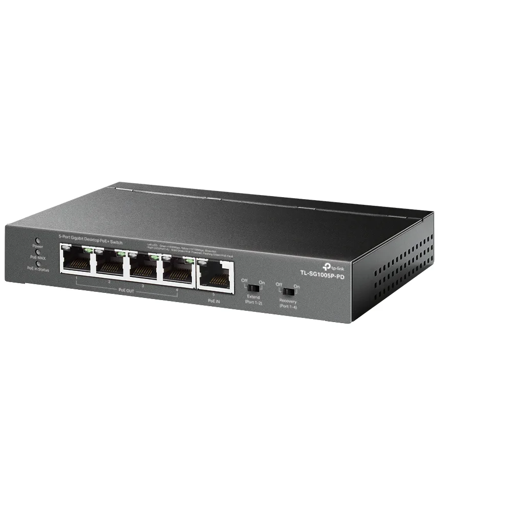 TP-Link TP-Link TL-SG1005P-PD 5-port Gigabit PoE+ network switch — product photo
