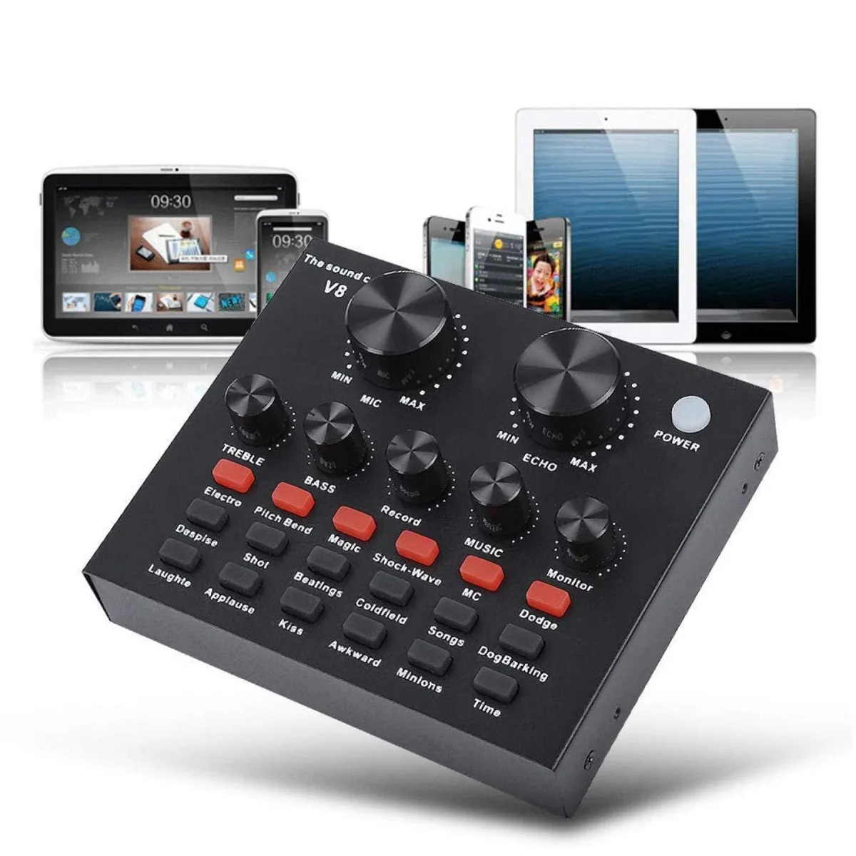  Xiaokeis 16508823665168 V8 Live Sound Card Accessory — product photo