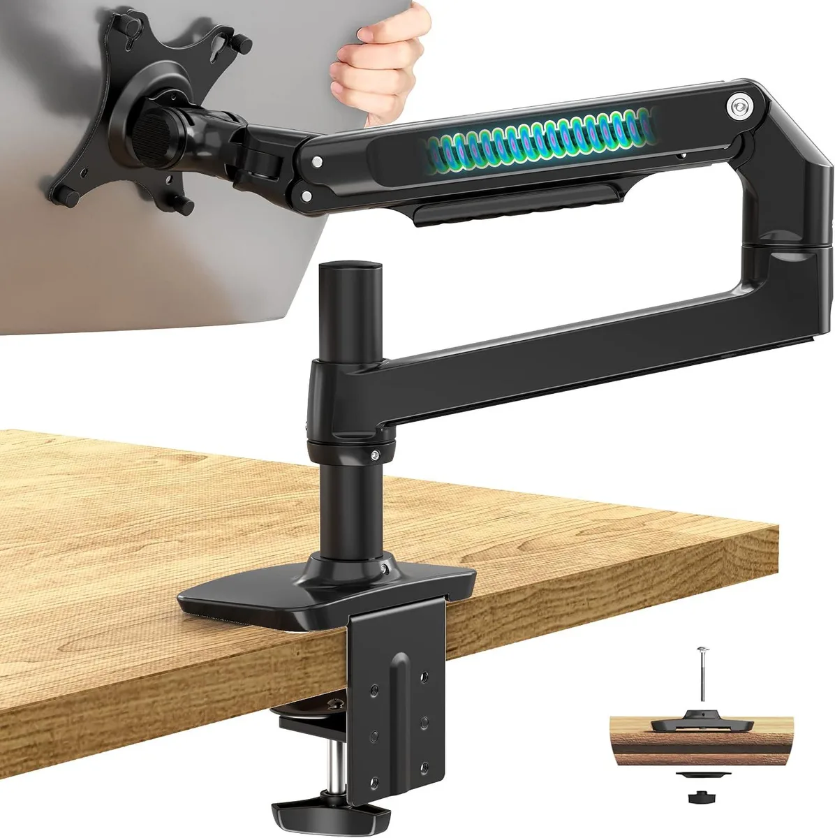 PISKEKAT PISKEKAT E6 Monitor Arm Mounting Rack 13-40" 25 lbs — product photo