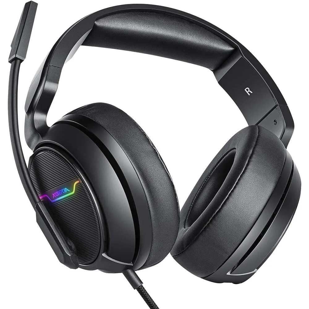 IHDAPP IHDAPP 7.1 RGB Wired Gaming Headset 50mm 3.5mm USB Black — product photo