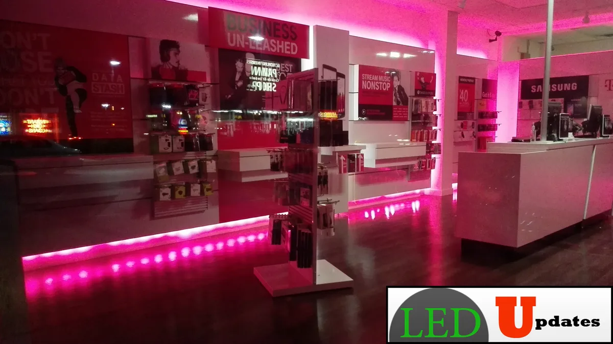 LED Updates LED Updates 20 ft magenta 5630 LED light strip kit IP65 — product photo