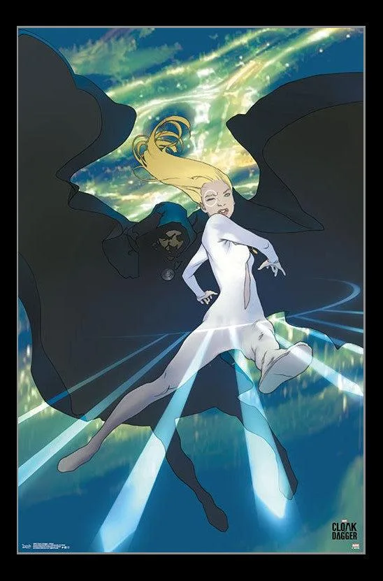 Poster print Cloak And Dagger Attack 22 x 34 inches on heavy paper