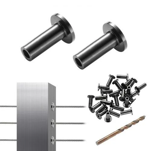 VEVOR VEVOR YXHF-W046-1/8 101 Pack T316 Stainless Steel Cable Management Sleeves 1/8 — product photo