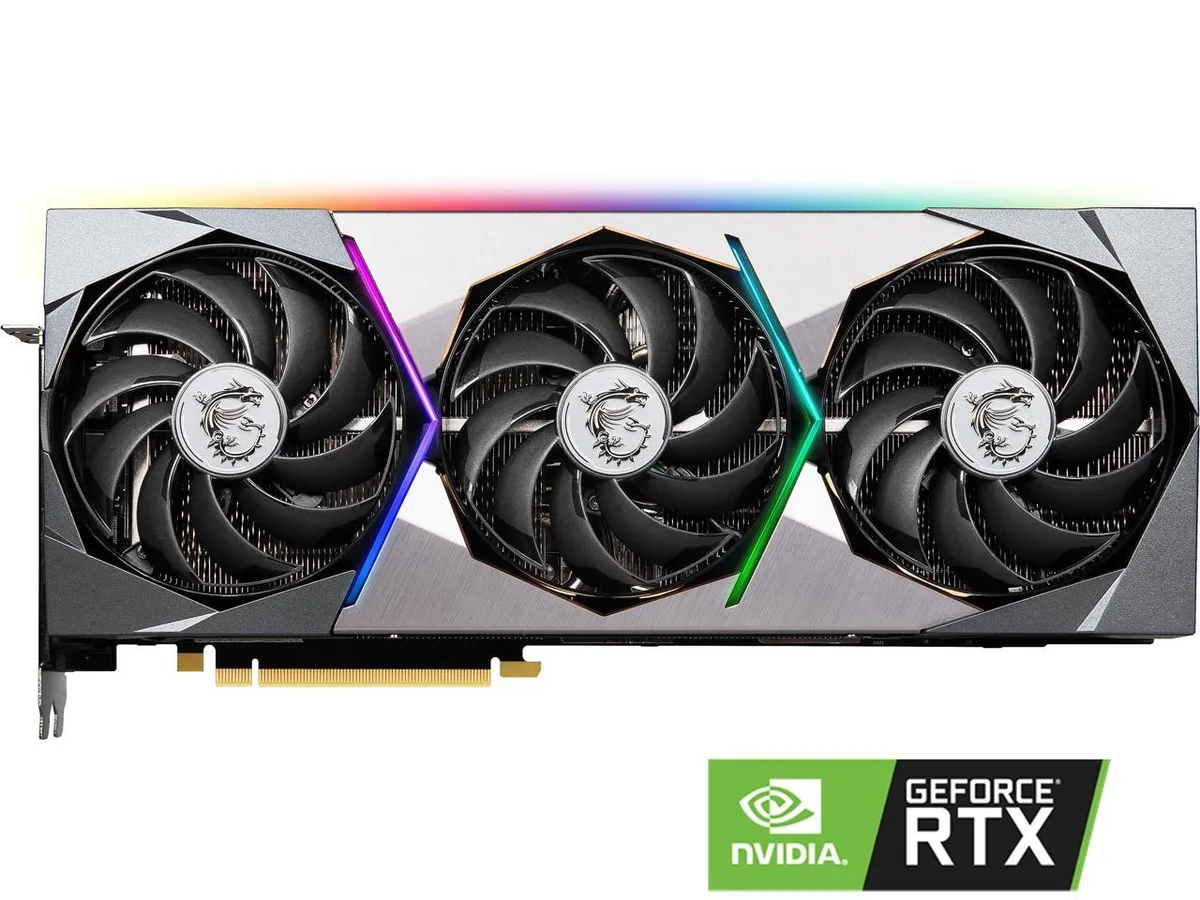 MSI MSI Suprim GeForce RTX 3090 24GB GDDR6X graphics card — product photo