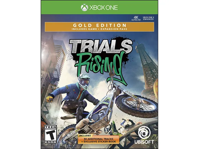 Ubisoft Ubisoft Trials Rising Gold Edition xbox one video game — product photo