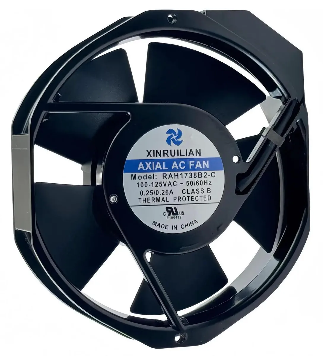 Vszerda Vszerda RAH1738B2-C cooling fan 172×150×38mm 100-125VAC 2-pin — product photo