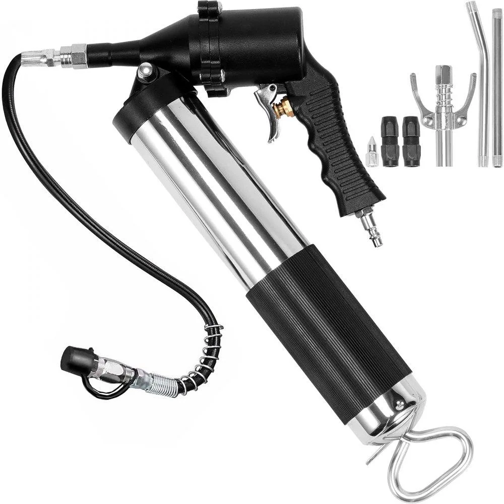 VEVOR VEVOR Pistol Grip Grease Gun 6000 PSI 14 oz 18-Inch Flex Hose — product photo