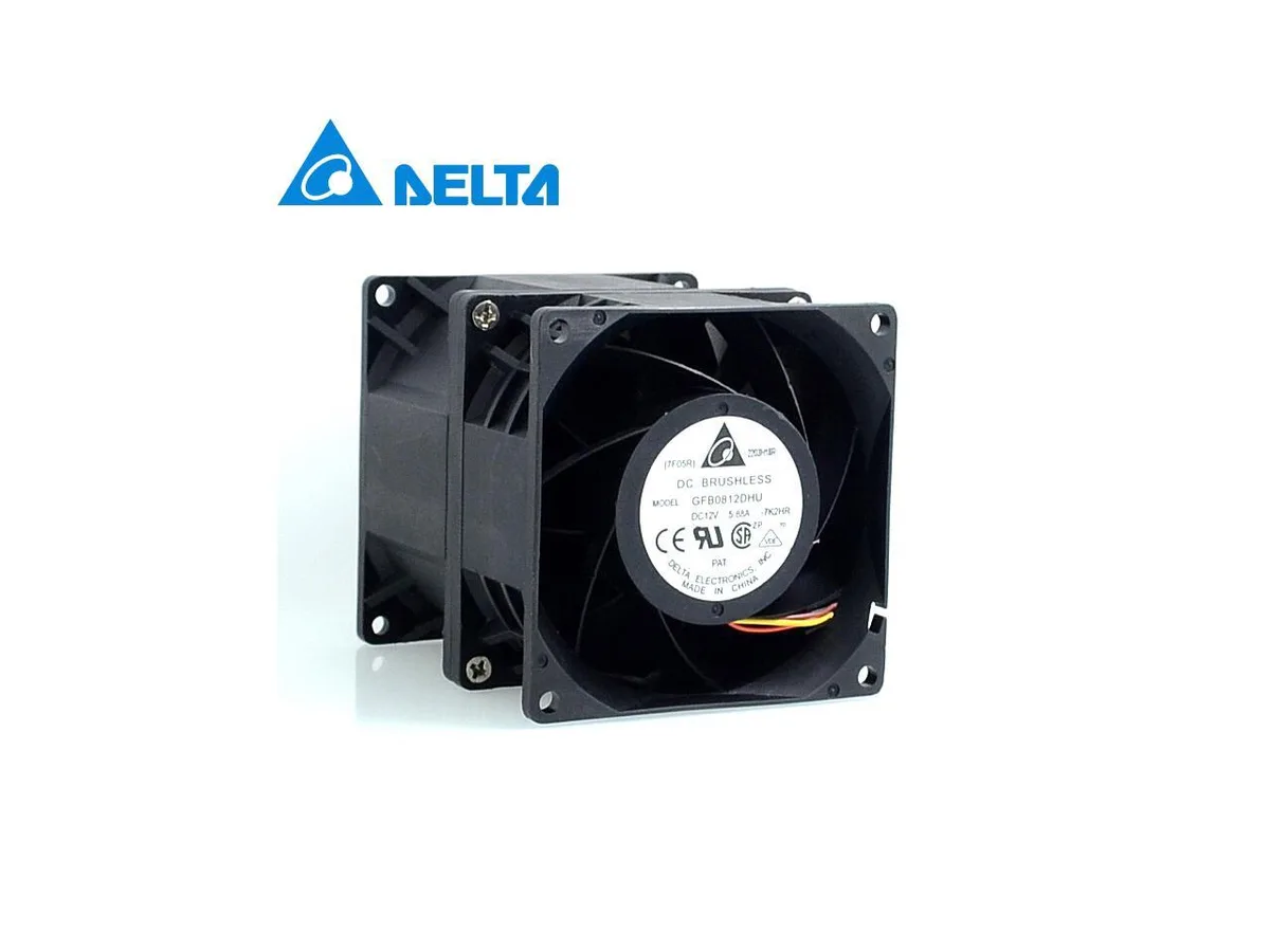 Fans Fans GFB0812DHU 80x80x90mm 12V 5.88A case fan — product photo