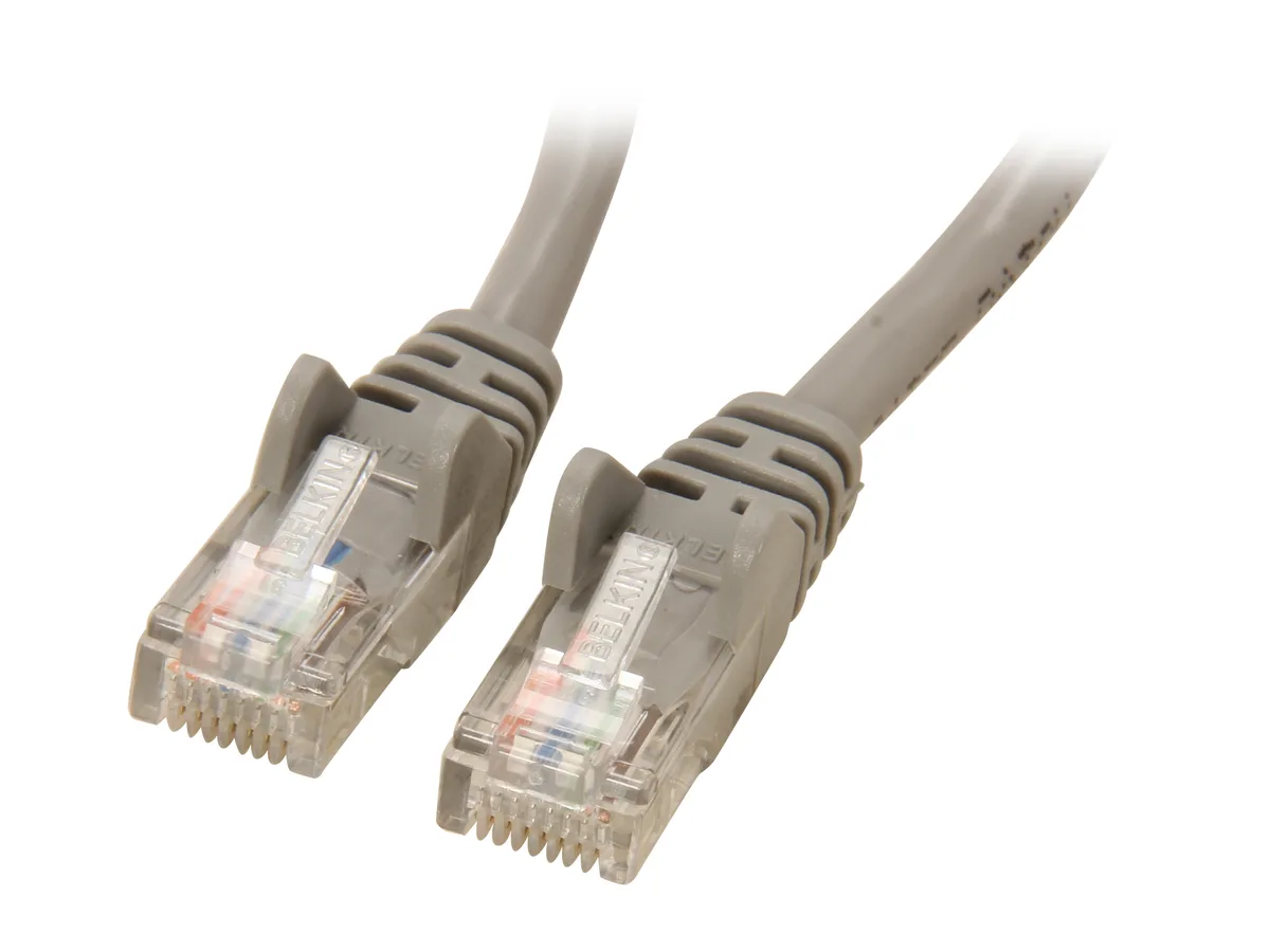 Belkin Belkin A3L791-06-S 6 ft Cat5e network ethernet cable — product photo