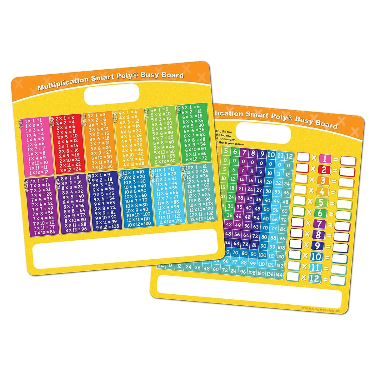 Ashley Productions Ashley Productions ASH98000 Educational Supply Multiplication Dry Erase Board 10.75 x 10.75 — product photo