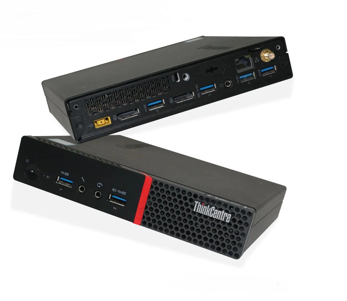 Lenovo Lenovo ThinkCentre M700 Tiny desktop PC i7-6700T 2.8GHz 8GB DDR4 256GB SSD Windows 10 Pro — product photo