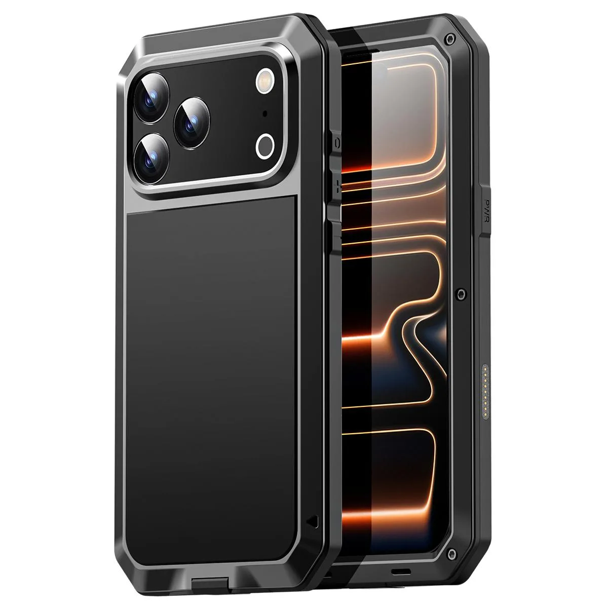 SZYG SZYG Aluminum Case iPhone 17 Pro Max 6.9 inch 2025 Black — product photo