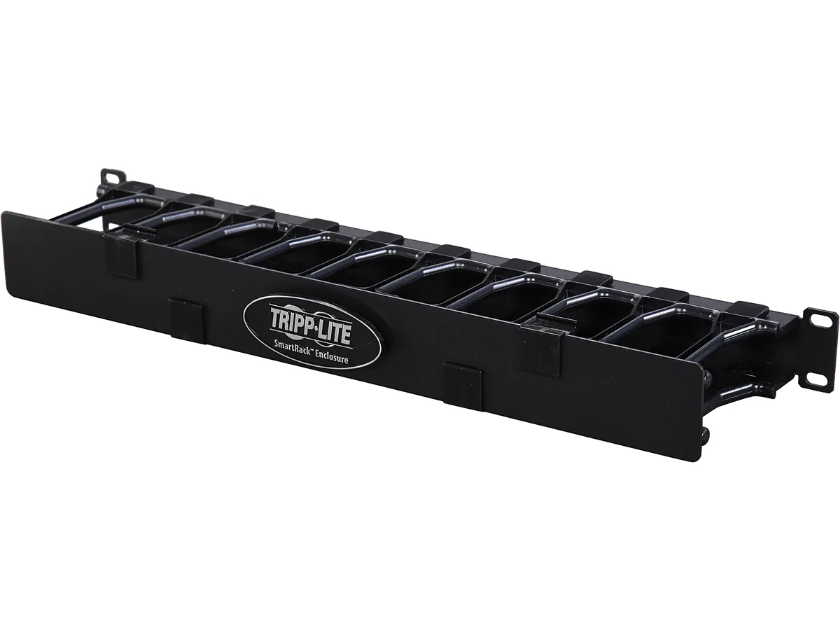 Tripp Lite Tripp Lite SRCABLEDUCT1UHD 1U 19-inch horizontal cable manager server accessory — product photo