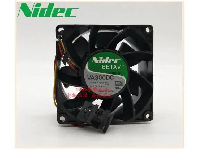 TSUJ TSUJ Nidec Cooling Fan VA300DC V35072-58 80x80x38mm 12V 1.1A — product photo