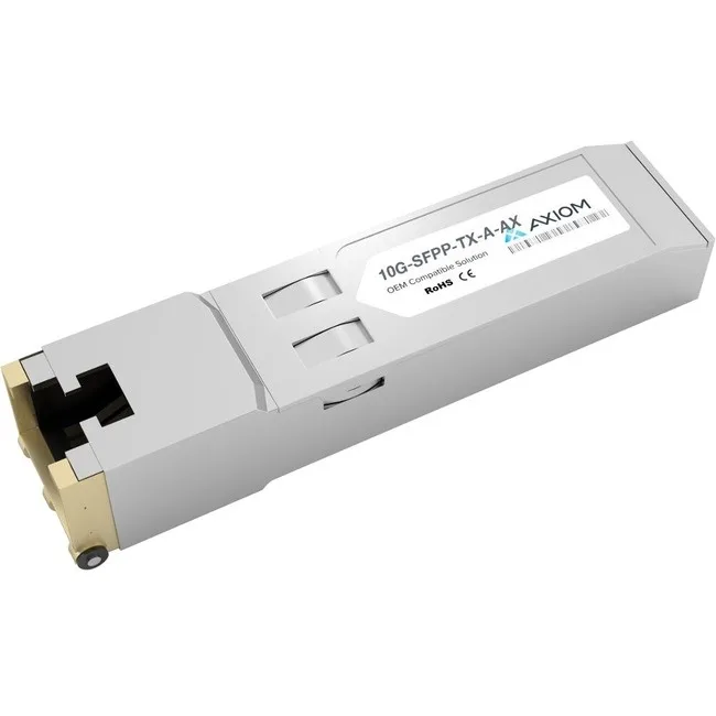 Axiom Axiom 10G-SFPP-TX-A-AX SFP transceiver 10GBase-T 10 Gbps 30m — product photo