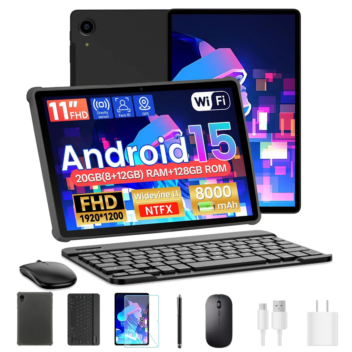 Alphawolf Alphawolf Android 15 Tablet 11" T615 20GB 128GB — product photo