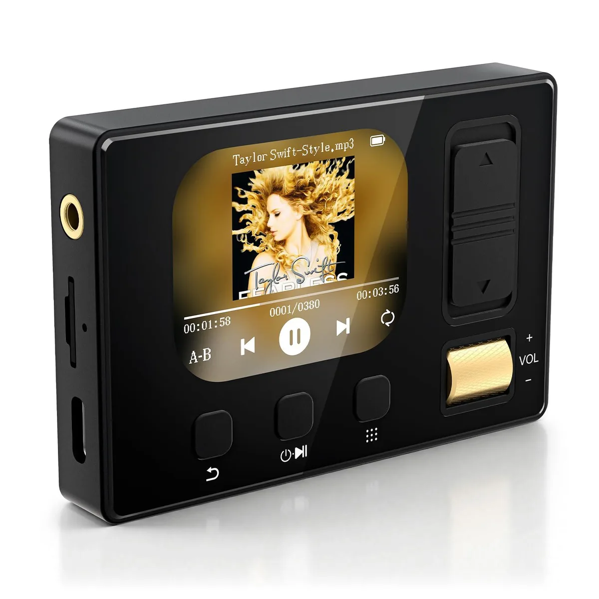  Diofox M6 MP3 Player 32 GB 1.8" Bluetooth 5.3 Black — product photo