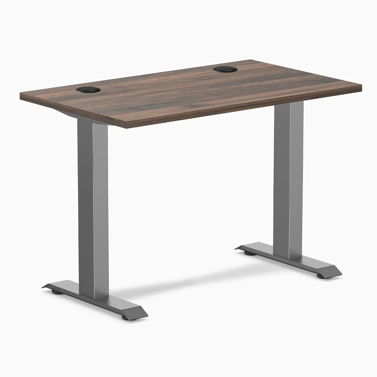 Desky Desky Zero Mini Office Desk Jarrah Legno 40 x 24 in Space Gray — product photo