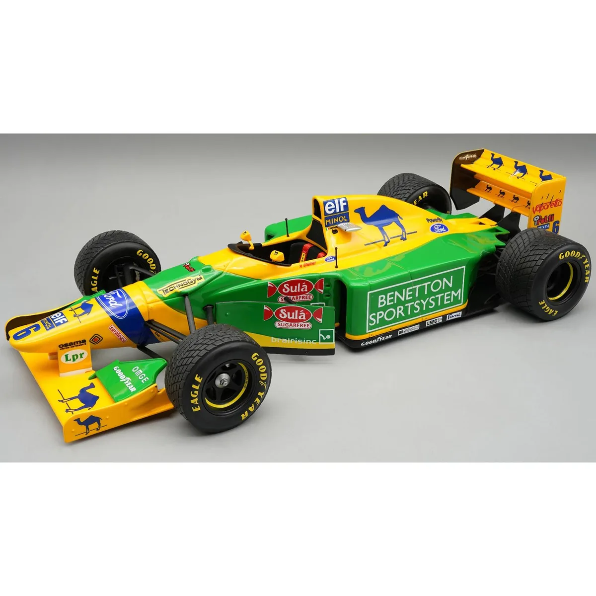 Tecnomodel Tecnomodel Benetton B193B #6 Patrese 3rd British GP 1993 Mythos 1/18 25 pcs — product photo