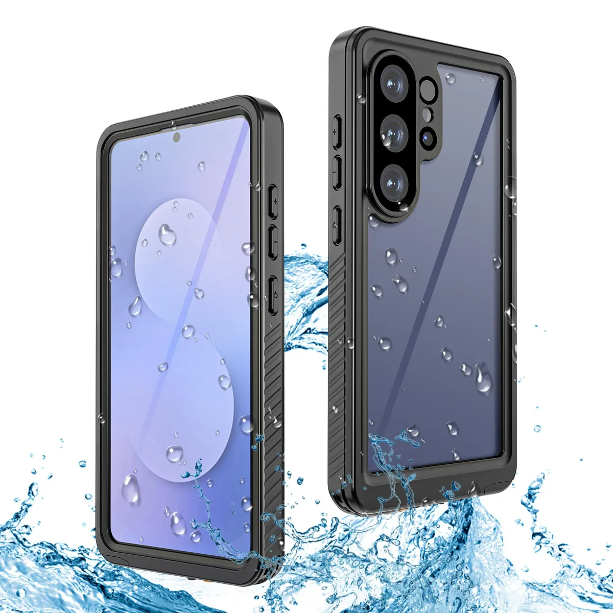BONAEVER BONAEVER Waterproof Case for Samsung Galaxy S26 Ultra 5G IP68 Black — product photo