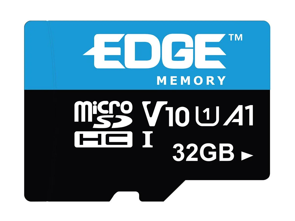 Edge Edge Memory 32GB microSDHC V10 Memory Card with Adapter PE256685 — product photo